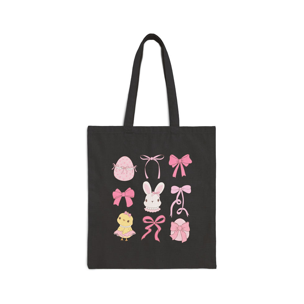 Thumbnail: Coquette Bunny - Tote Bag