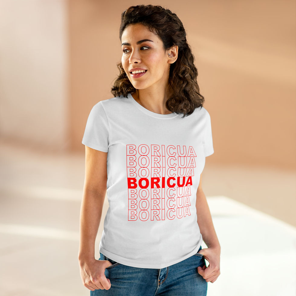 Thumbnail: BORICUA -  Cotton Tee