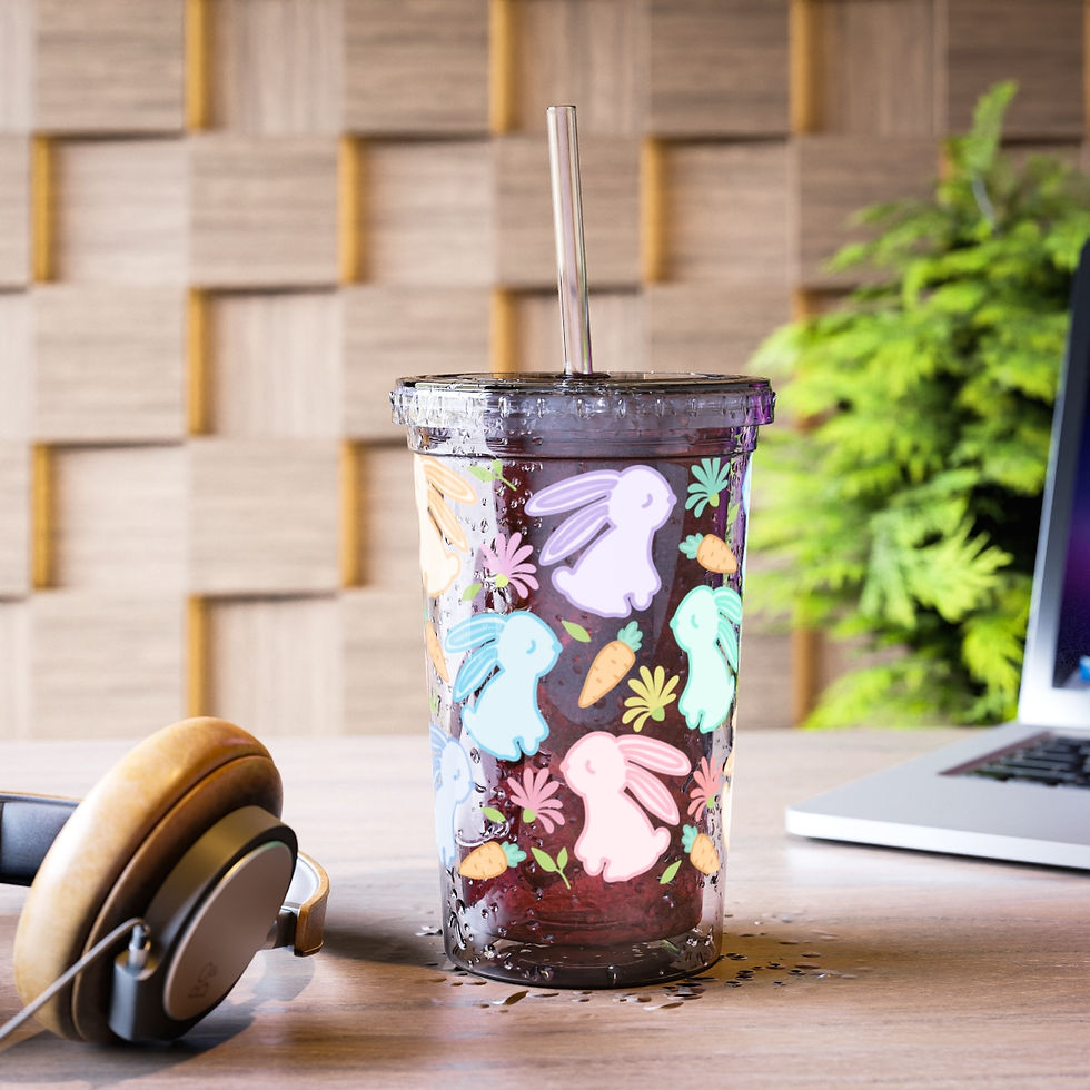 Thumbnail: Bunny Carrot- Acrylic Cup
