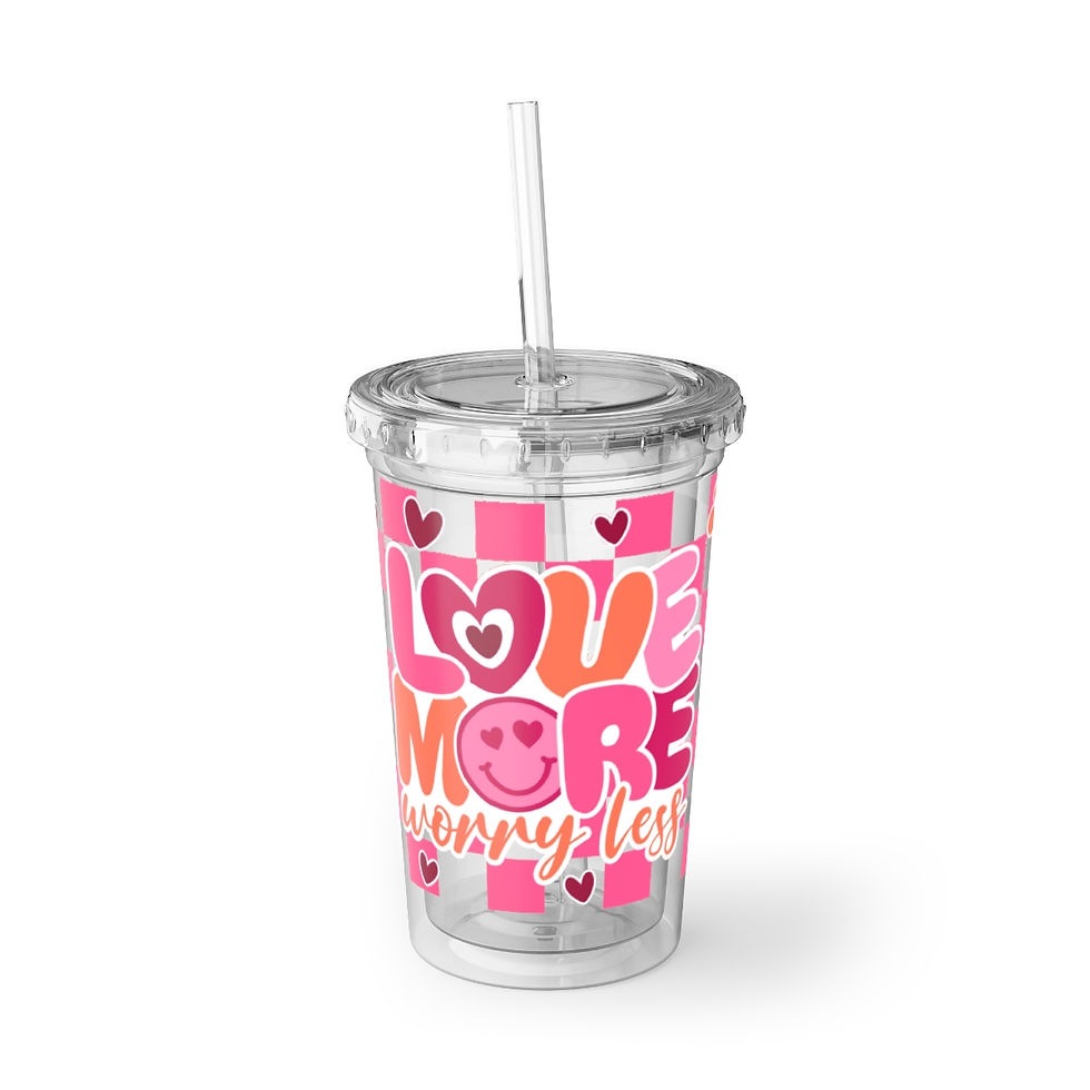 Thumbnail: Love More - Acrylic Cup