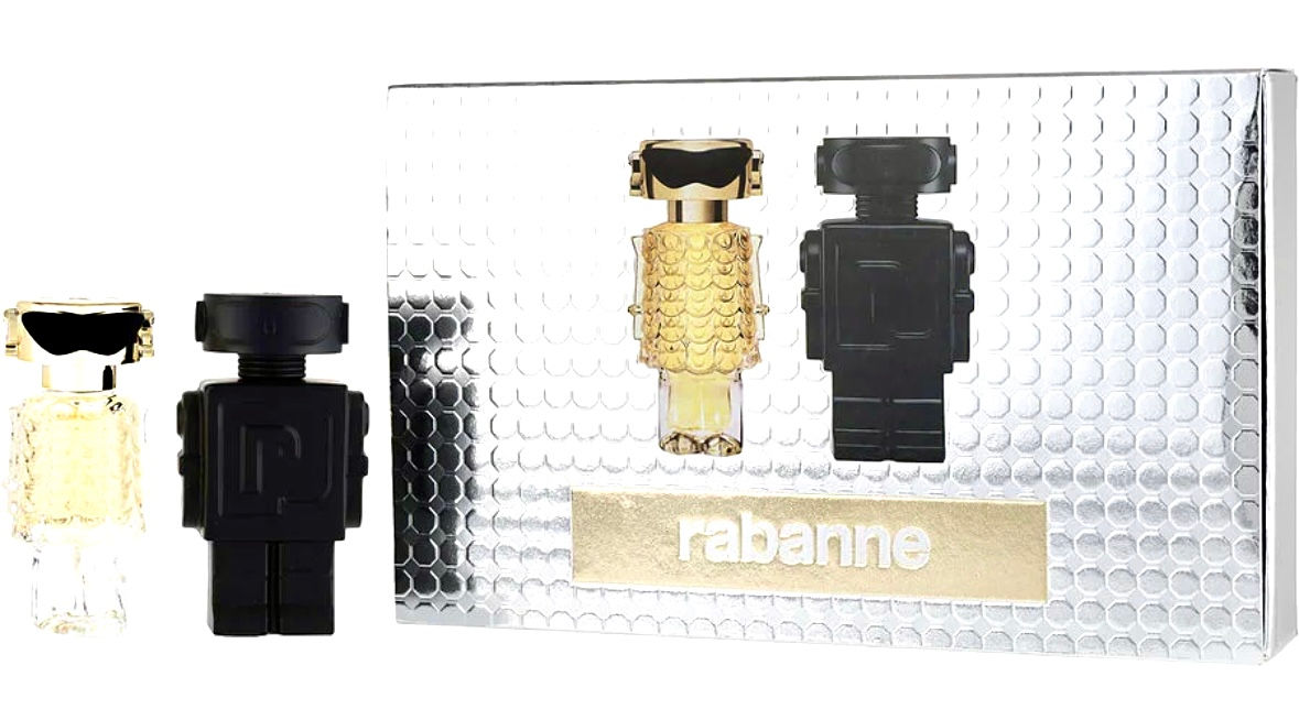 Paco Rabanne 2pc Mini Fragrance Set Unisex