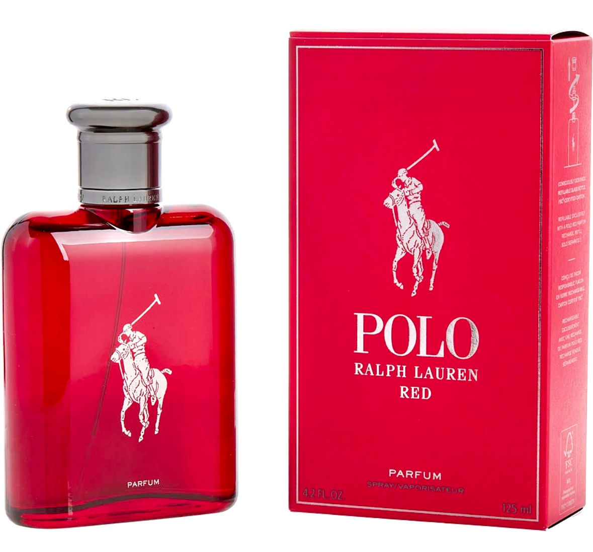 Polo Red by Ralph Lauren 4.2oz Eau de parfum for men