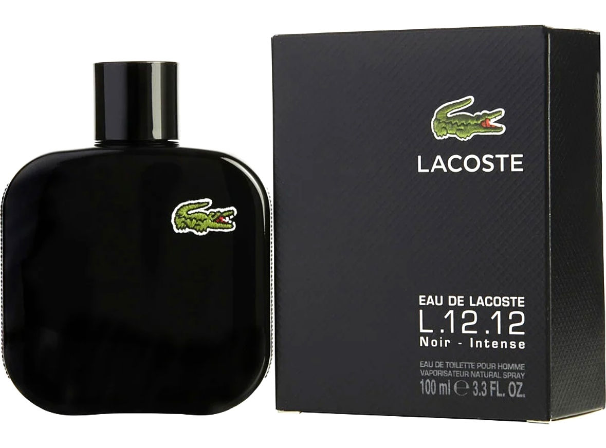 Lacoste L.12.12 Noir Intense 3.3oz Eau de toilette for men