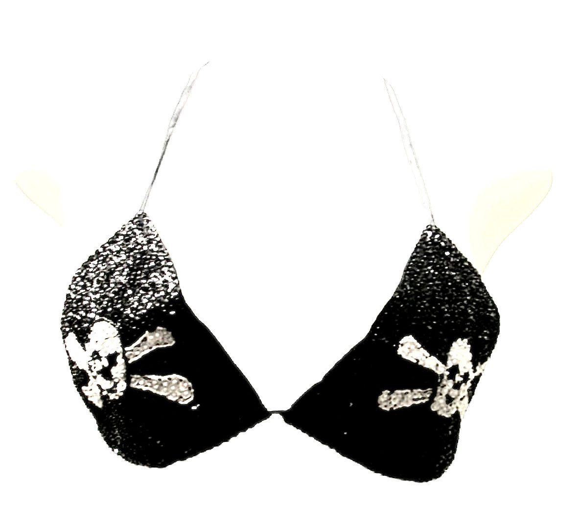 2pc Sequin Triangle Bikini Set Pirate