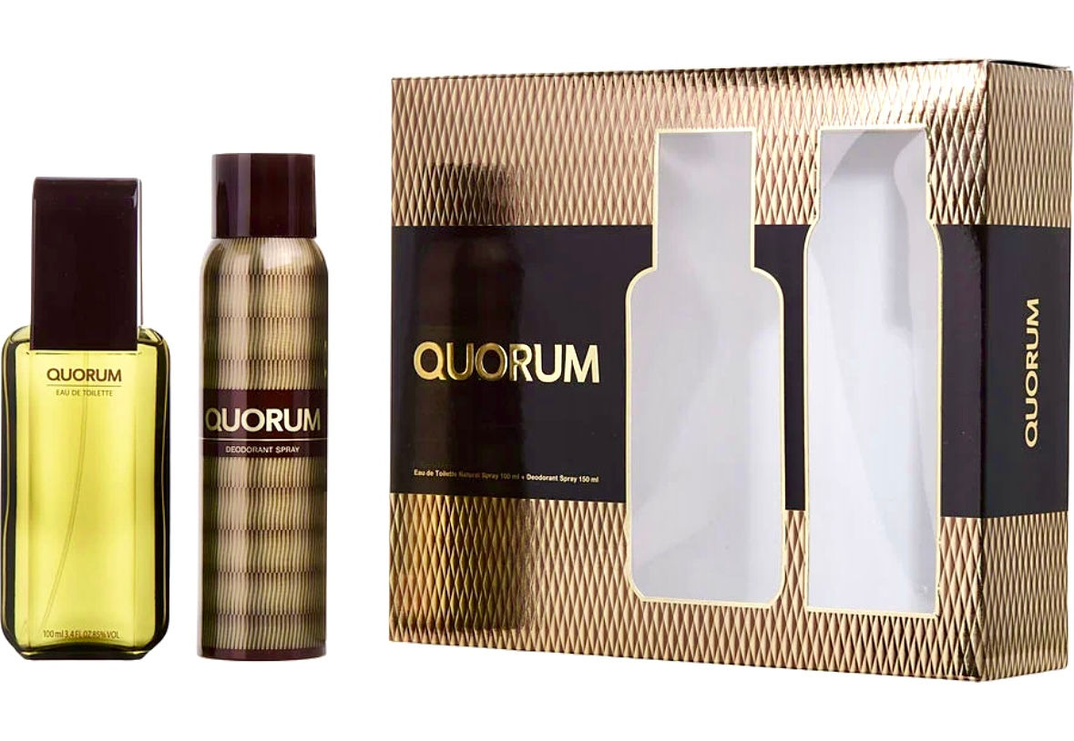 Quorum by Antonio Puig 2pc Perfume Set for men