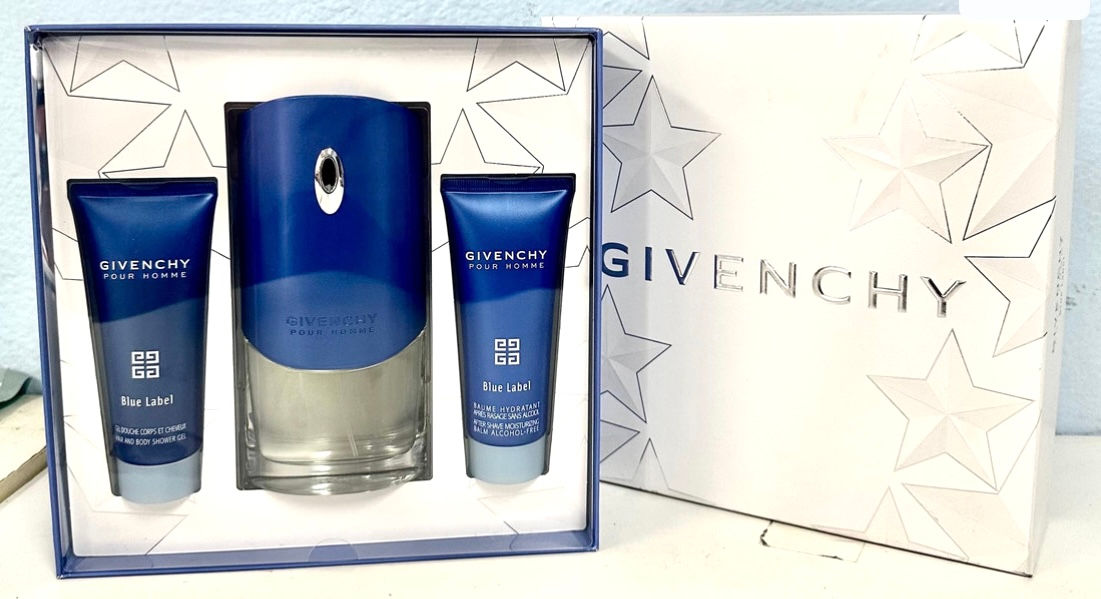 Givenchy Blue Label 3pc Perfume Set for Men