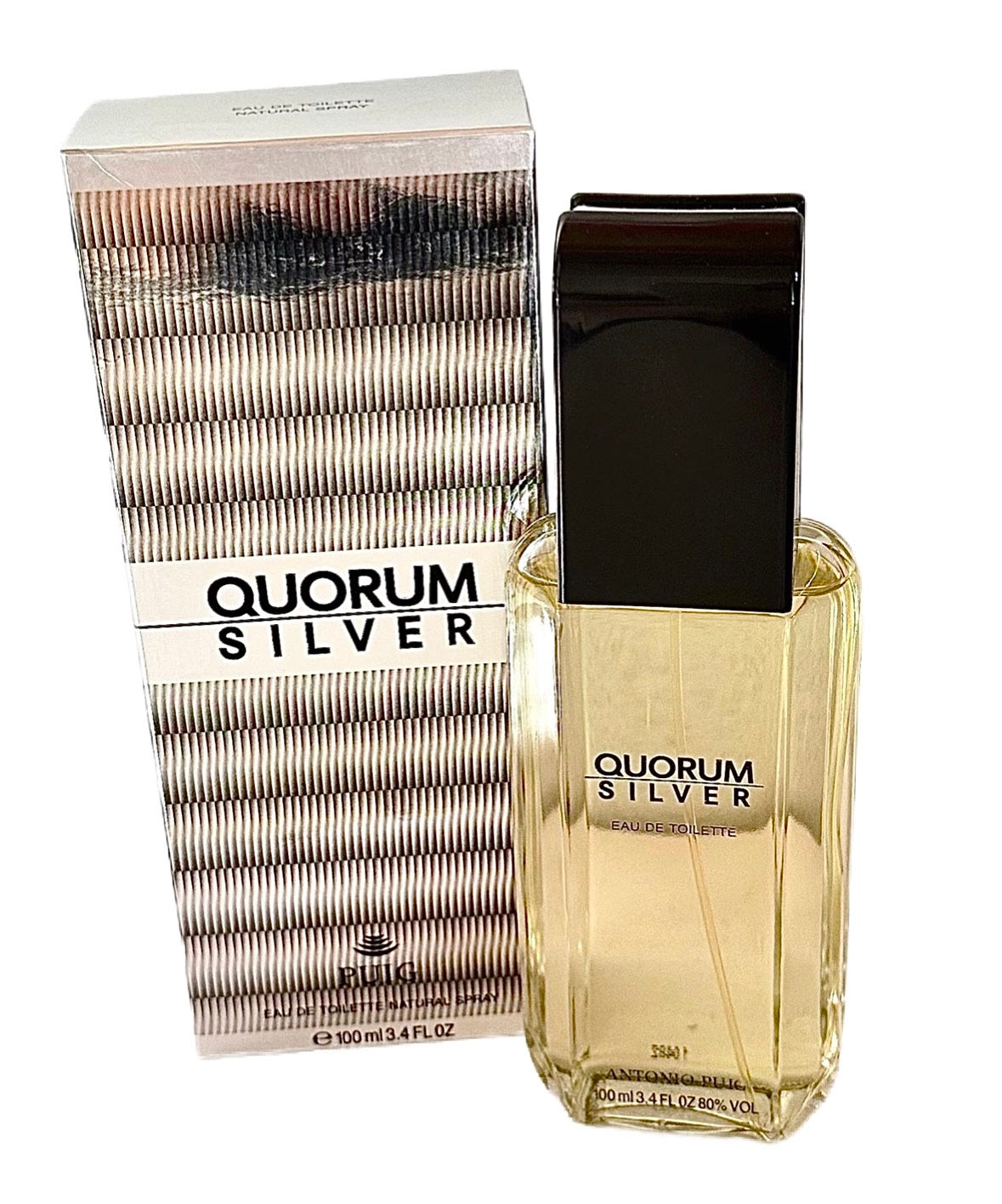 Quorum Silver by Antonio Puig 3.4oz Eau de toilette for men