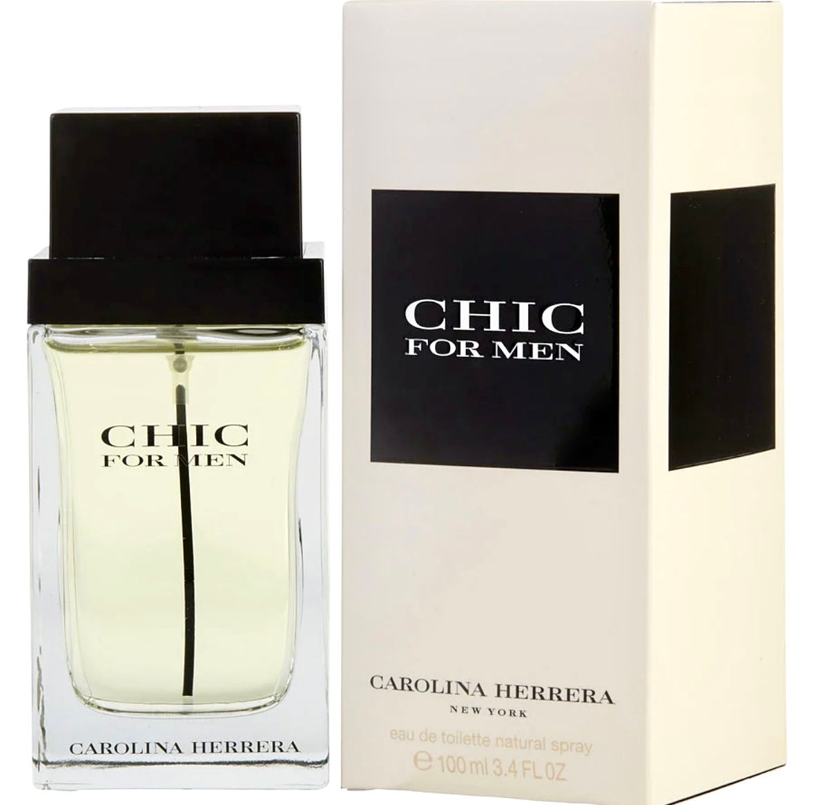Carolina Herrera Chic 3.4oz eau de toilette for men 
