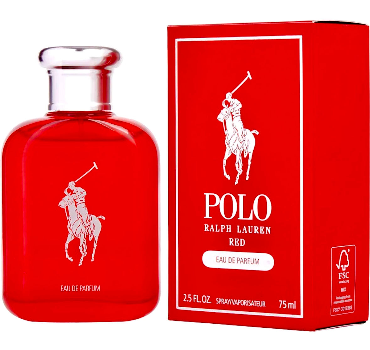 Polo Red by Ralph Lauren 2.5oz Eau de parfum for men
