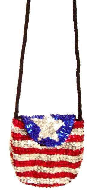 Sequin Purse USA # 1, view 1