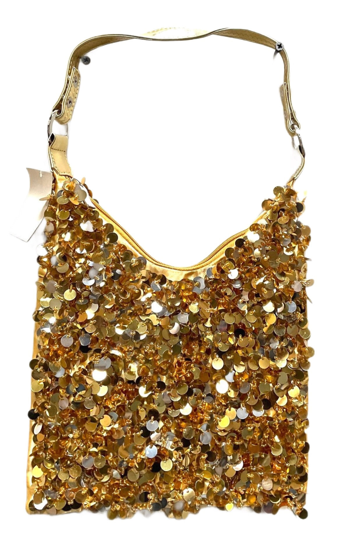 Sequined Purse Gold/Silver