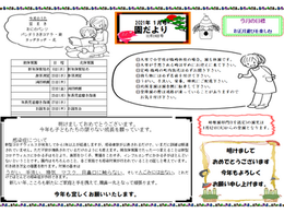 園だより2021年1月号