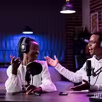 african-american-people-chatting-podcast-talk-show-recording-live-content-with-sound-equip