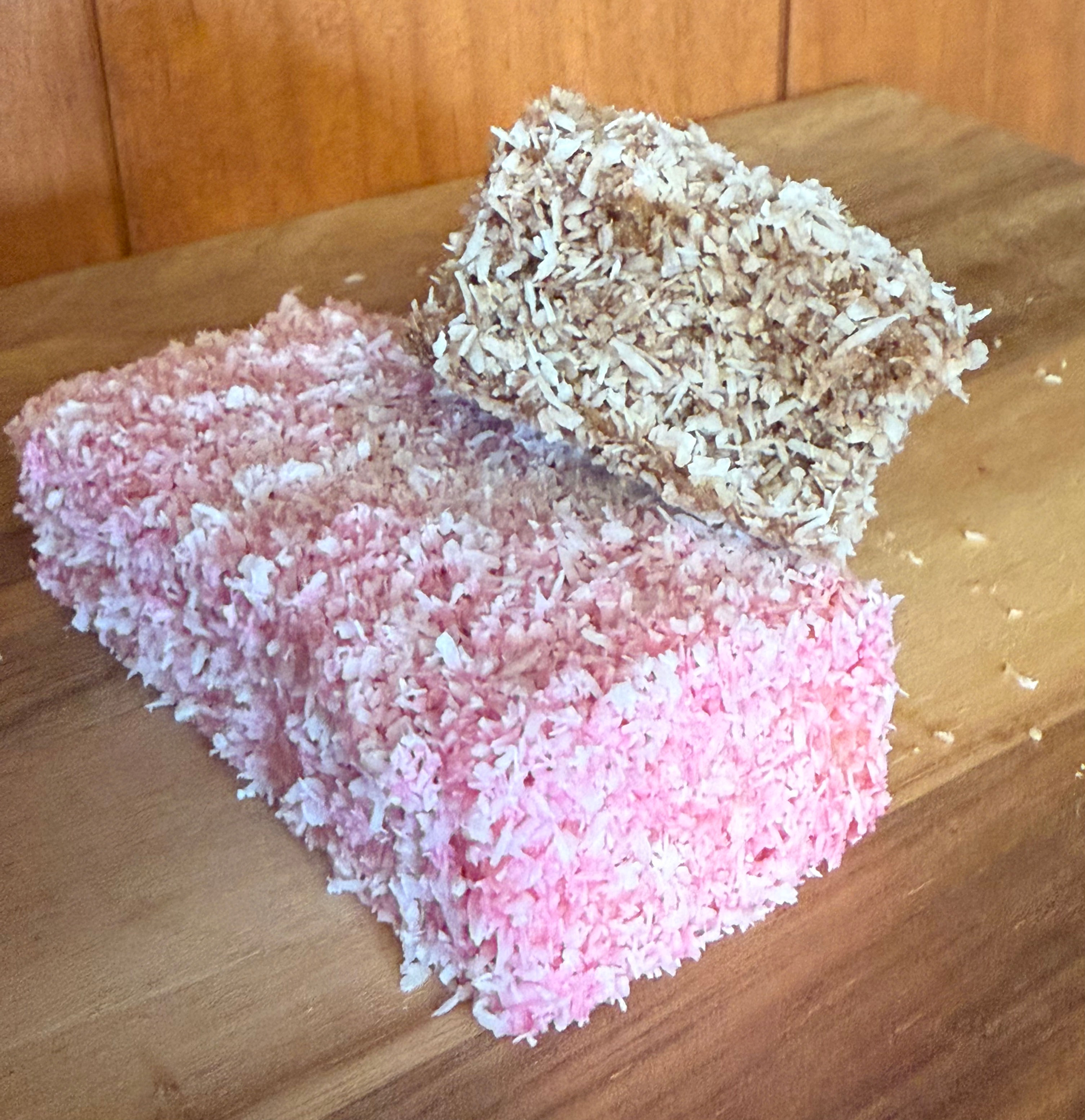 Dairy Free Lamingtons - 5 Piece Pack - 1.6g Carbs