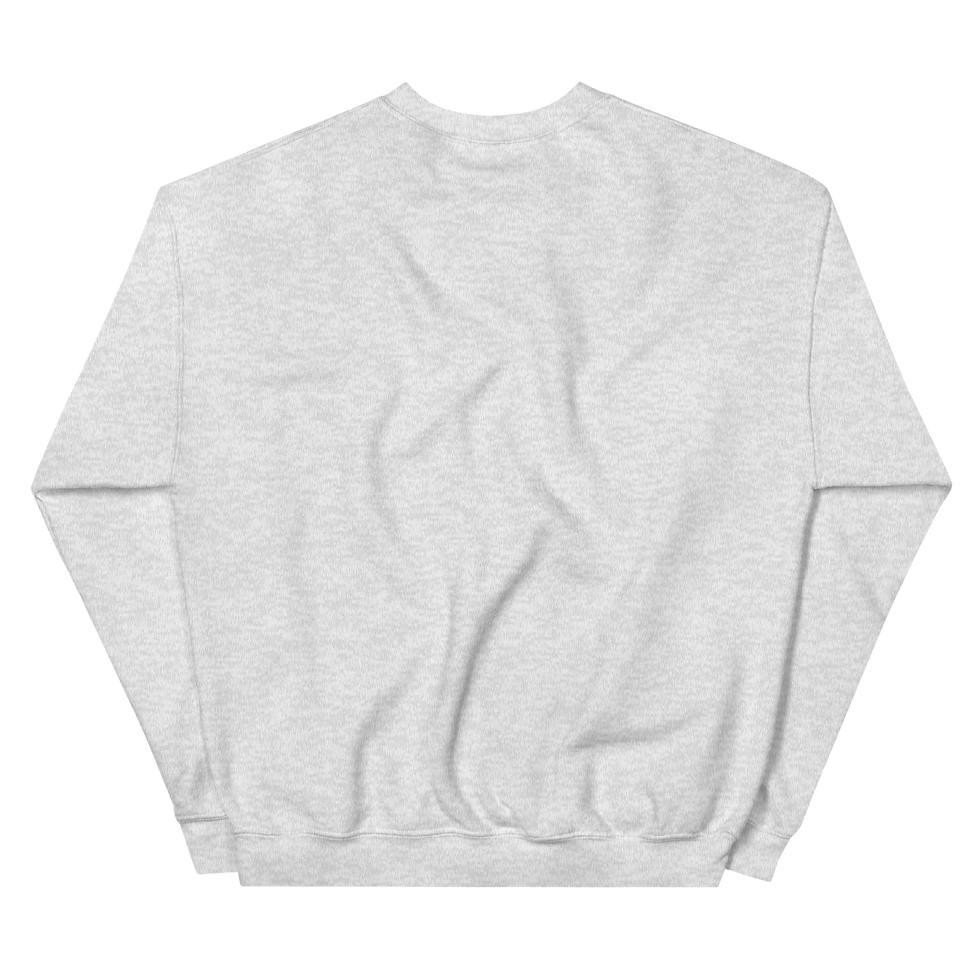 Thumbnail: Unisex sweatshirt with the black KCMI crown logo.