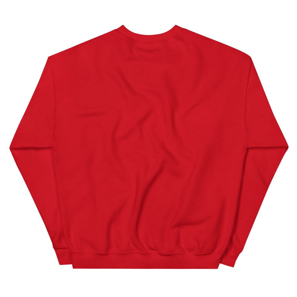 Thumbnail: Unisex sweatshirt with a white KCMI crown logo.