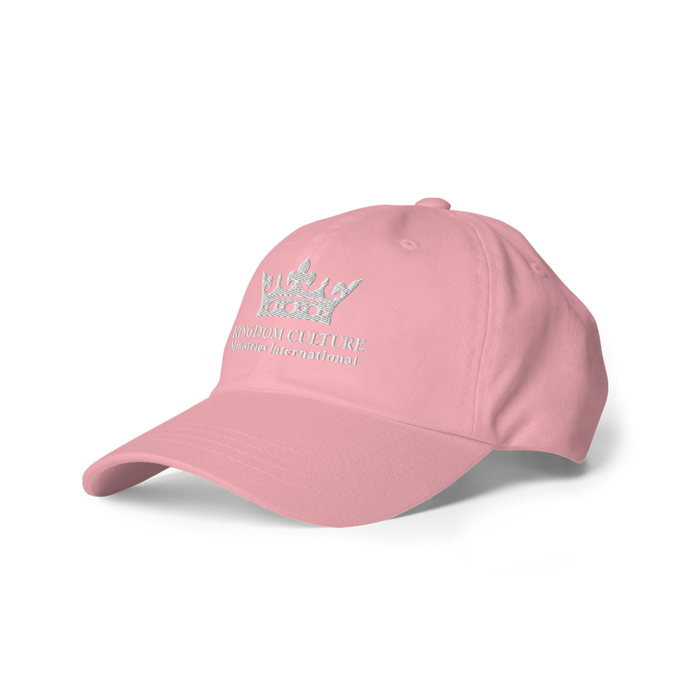 Thumbnail: Classic dad hat with the white KCMI crown logo.