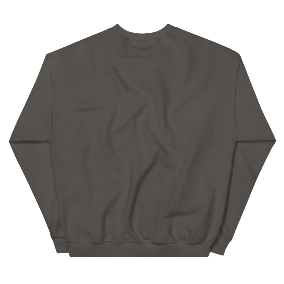 Thumbnail: Unisex sweatshirt with a white KCMI crown logo.