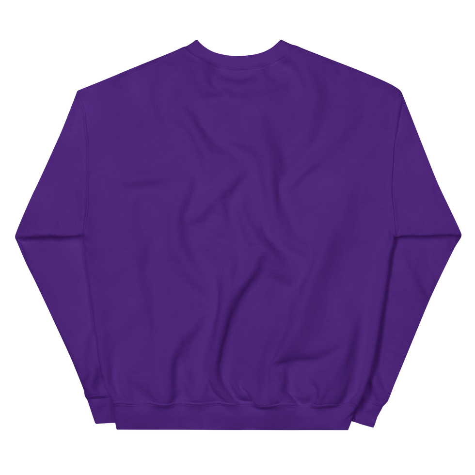 Thumbnail: Unisex sweatshirt with a white KCMI crown logo.