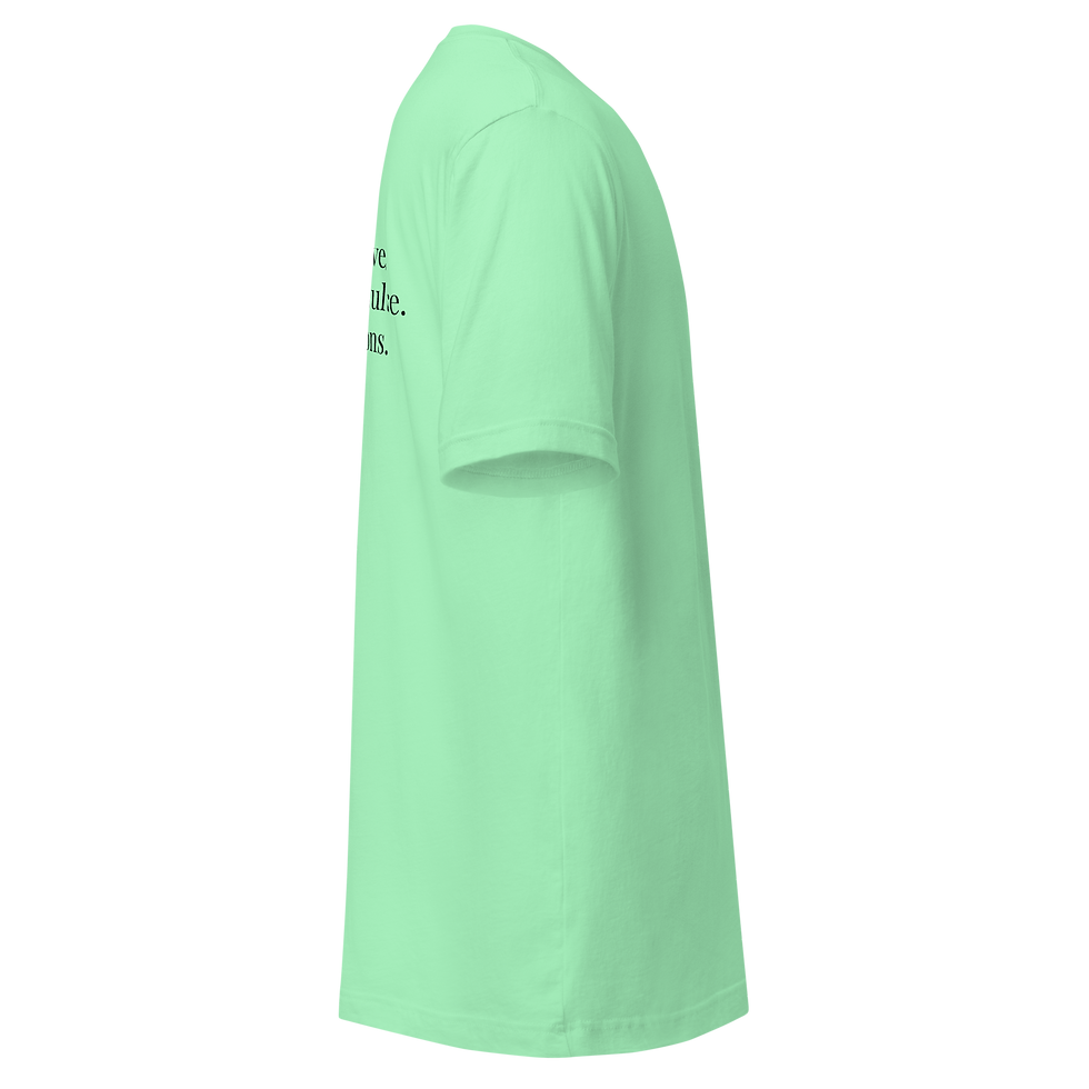 Thumbnail: Muted Colors KCMI Logo in Black Unisex t-shirt