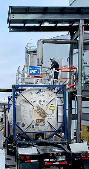 loading of raw material