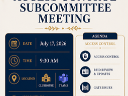 Access Control Subcommittee Meeting