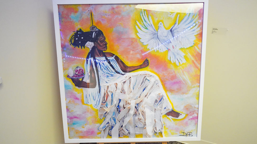 Divine Mother African American Art Print