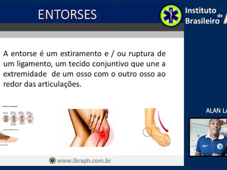Como atuar em caso de entorse ou distensão