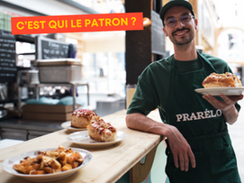 Thomas, fondateur du food corner Prarélo à Lille.