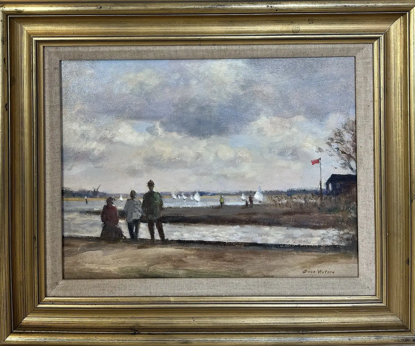 OWEN WATERS - YACHT RACE, HICKLING