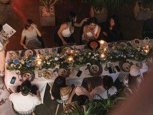 SANG TRỌNG VÀ KHÁC BIỆT VỚI XU HƯỚNG TIỆC BÀN DÀI 2024