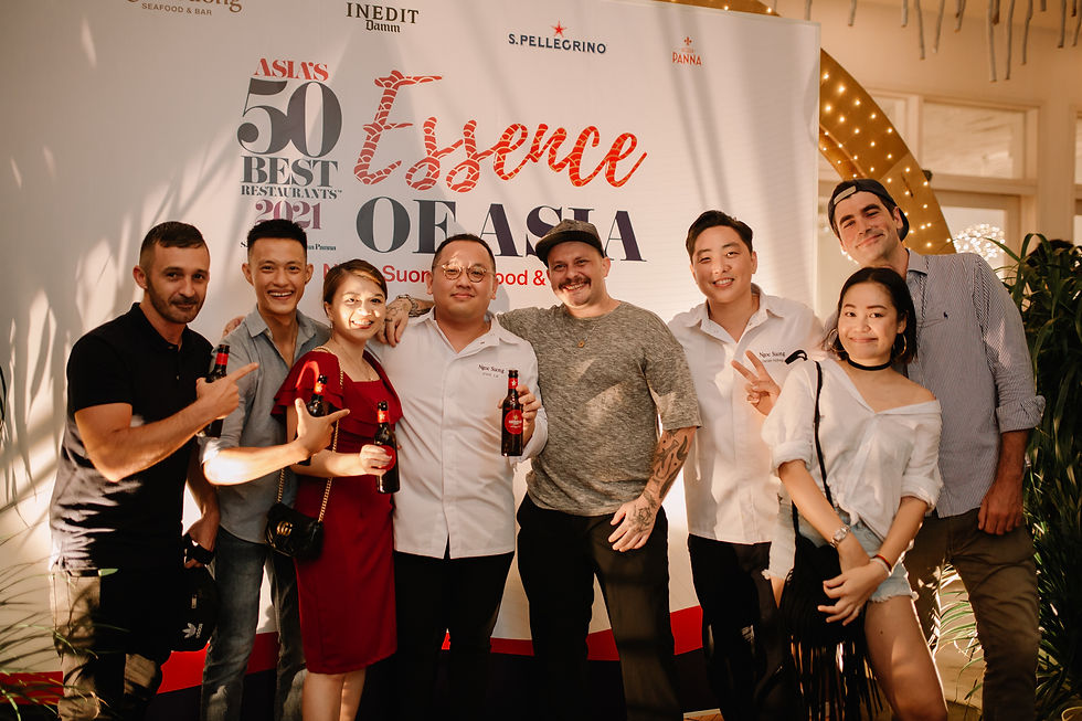 Ngoc Suong Seafood & Bar vinh dự được vinh danh giải Asia’s 50 Best Restaurants năm 2021