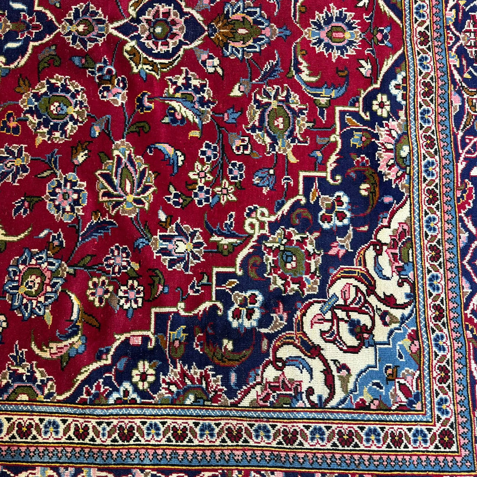 Thumbnail: Handmade Kashan Persian Carpet