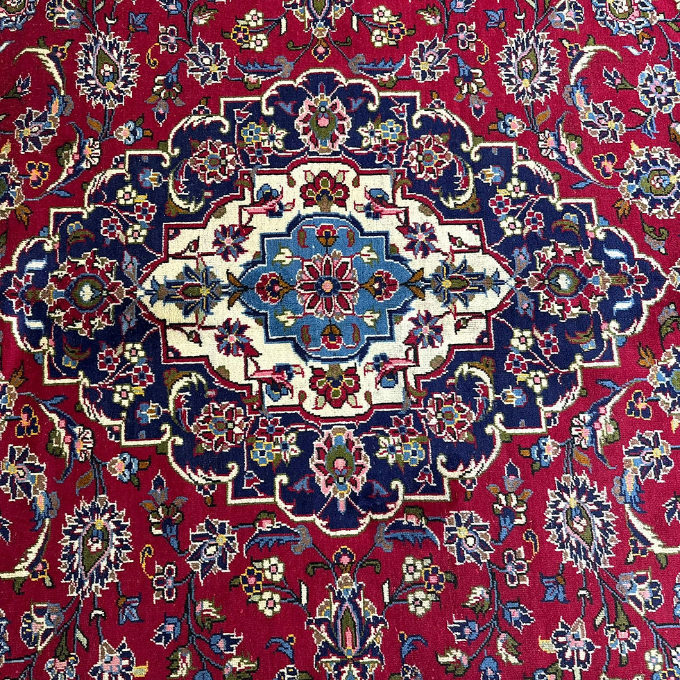 Thumbnail: Handmade Kashan Persian Carpet