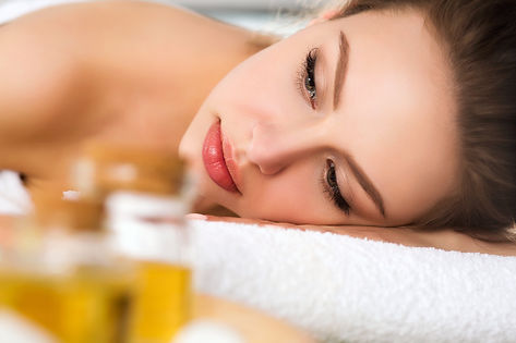 woman with clear moisturized skin