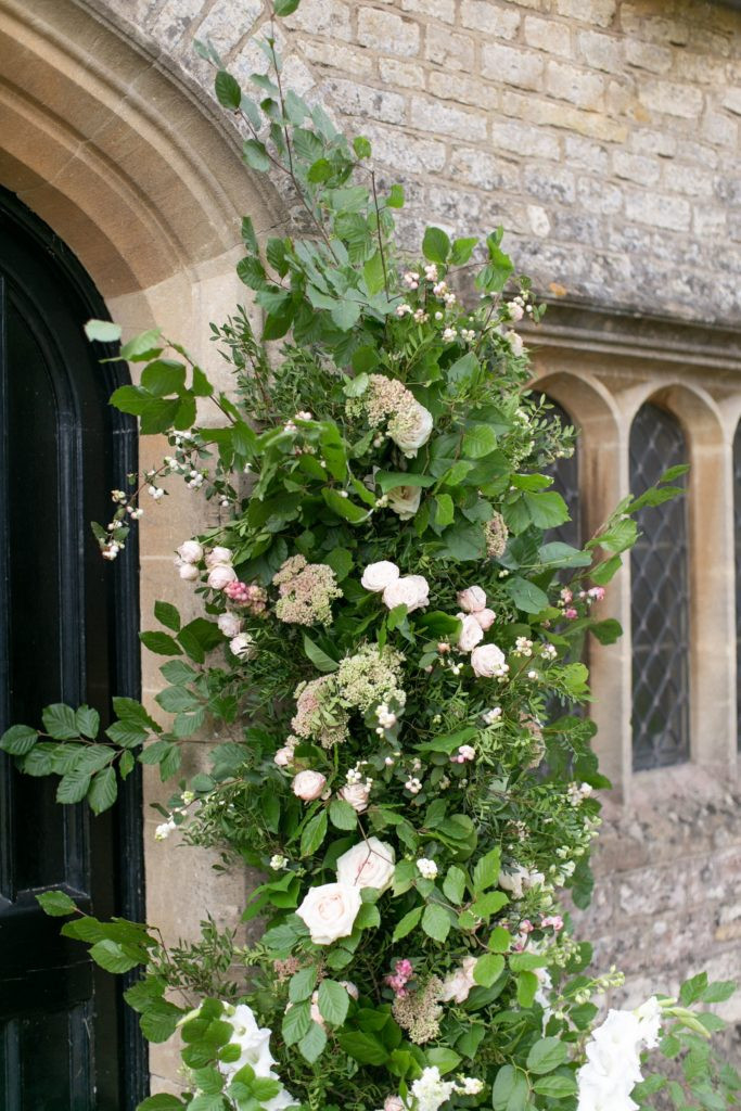 Church floral arch