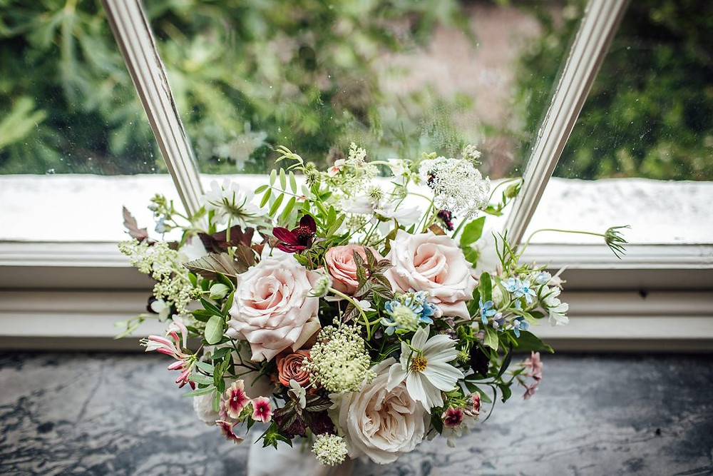 British flowers bridal bouquet