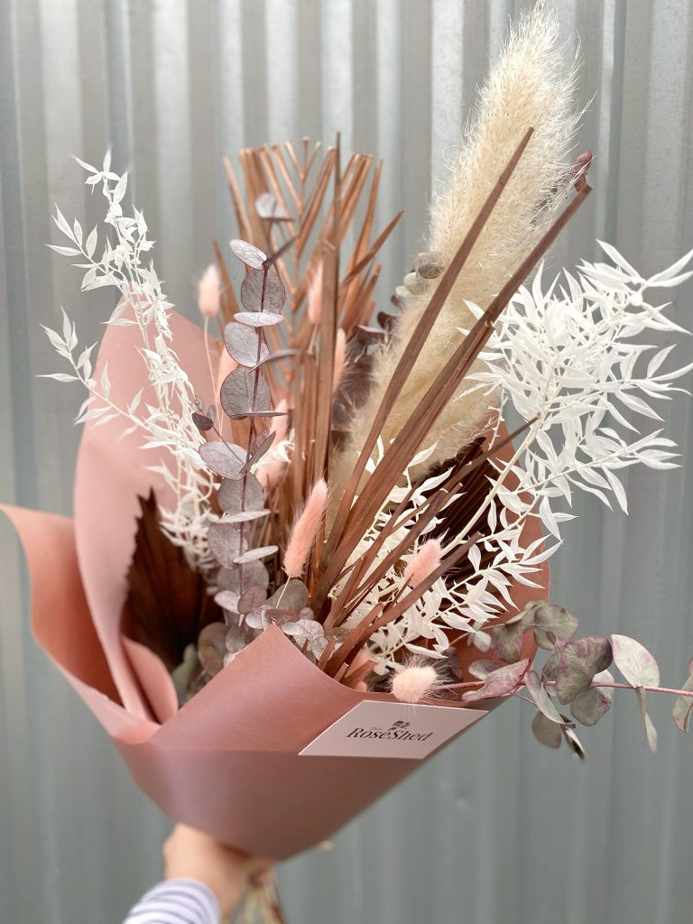 Metallic Dried Bouquets