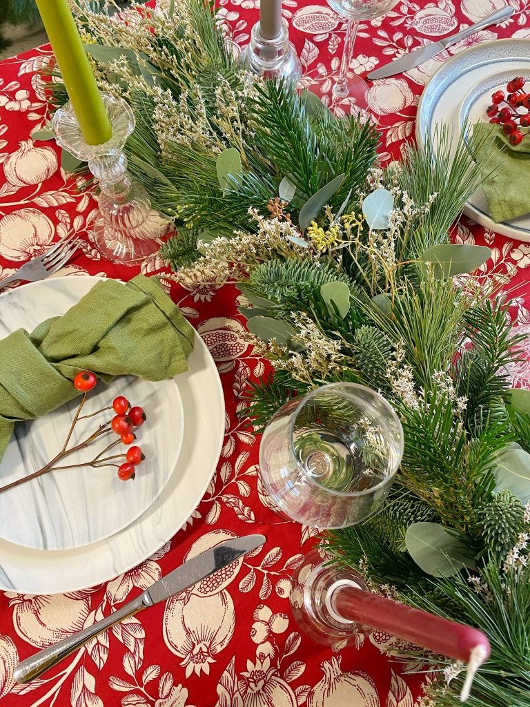 Christmas table styling inspiration