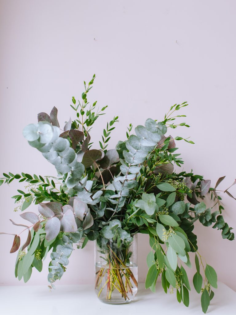 Festive foliage bunch