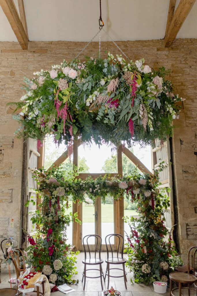 Cripps Stone Barn wedding ceremony