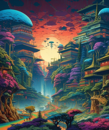 Degra_hyperrealism_colorful_Shusei_Nagaoka_illustration_a69cacb6-dee7-431d-b898-6663a412a7