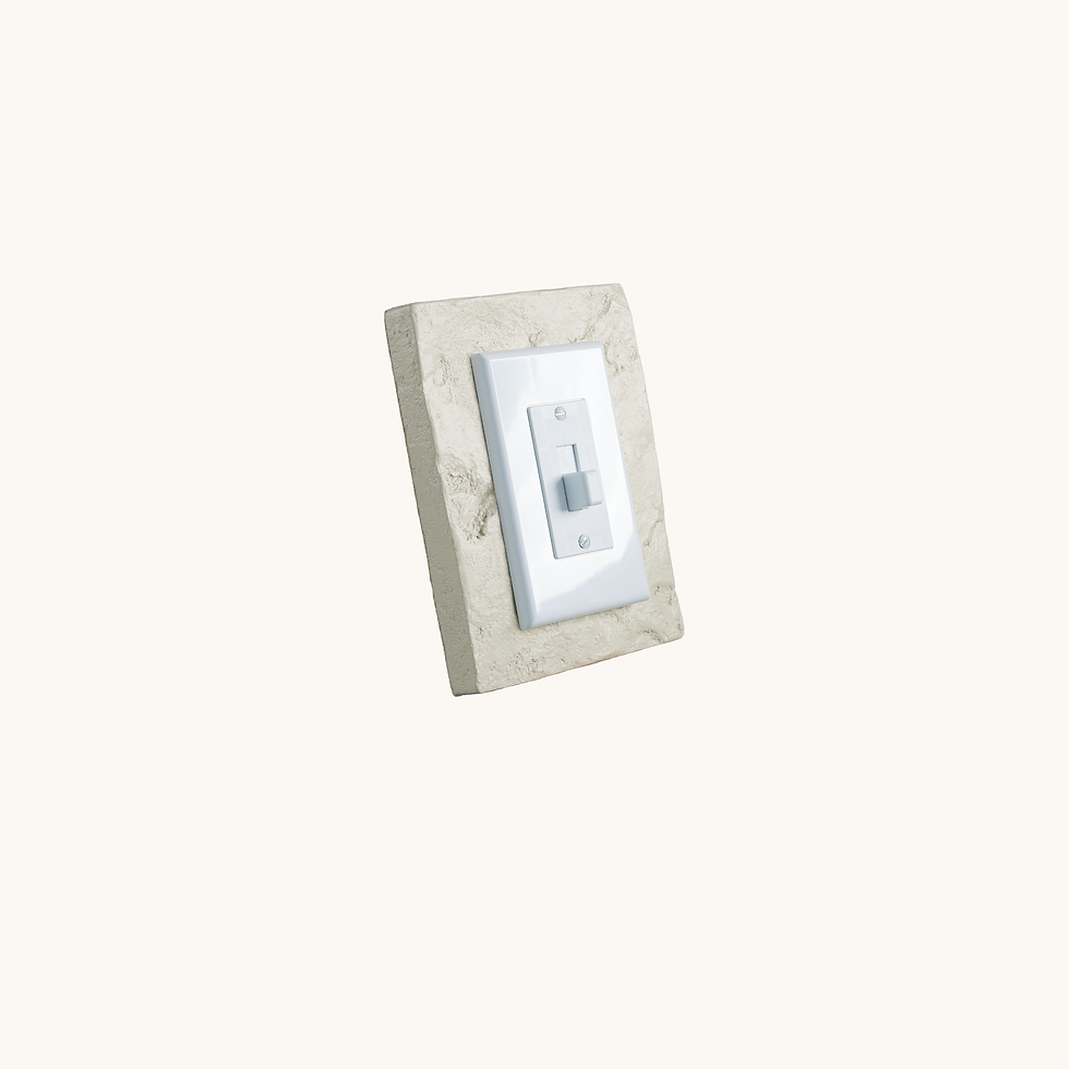 Outlet Switch Trim - Crema