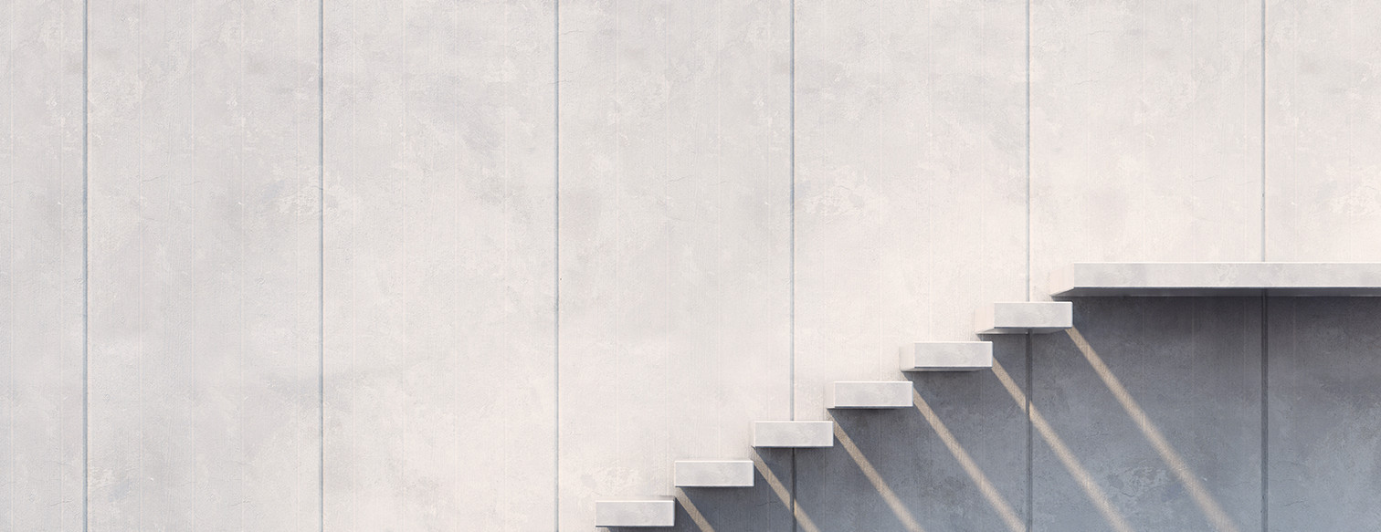 Minimalist Treppe