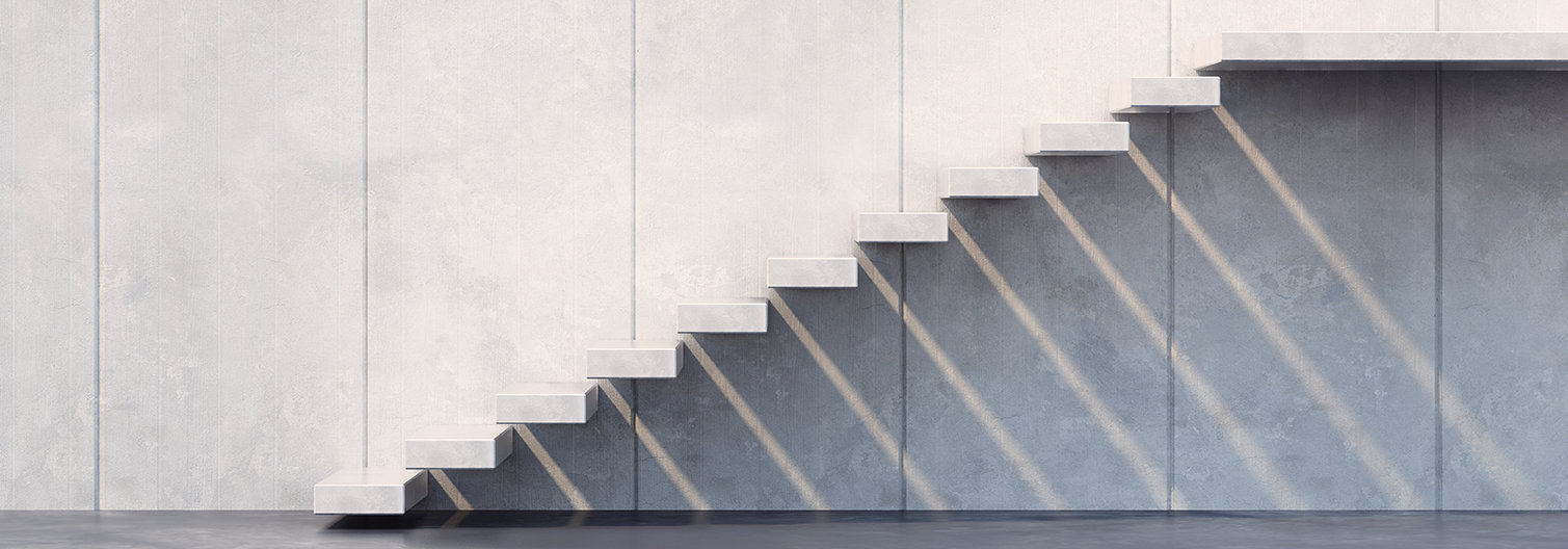 Minimalist Treppe