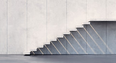 minimaliste Escalier