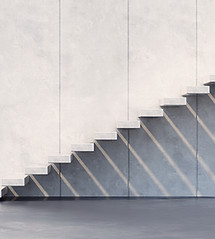 Minimalist Treppe