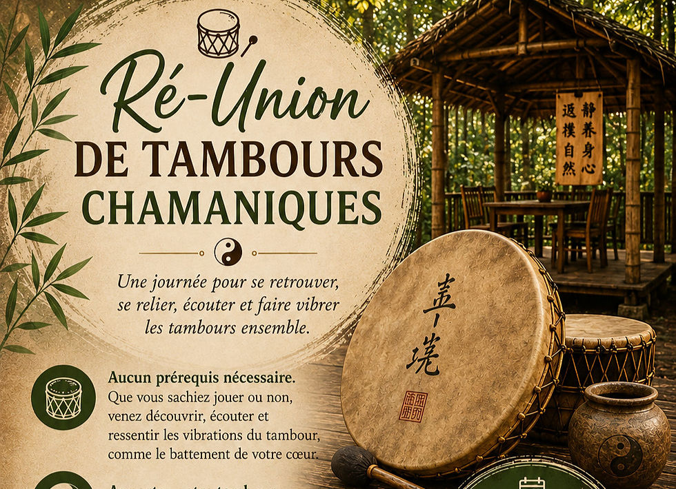 đ„ RĂ©-Union de Tambours Chamaniques