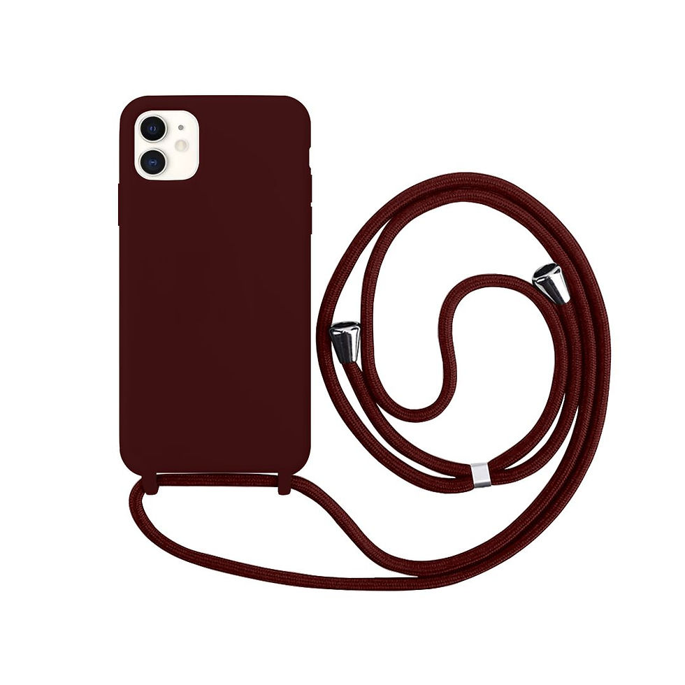 Miniatura: Capa com Alça para iPhone - Vermelho Dark Modelo do iPhone:17 Pro