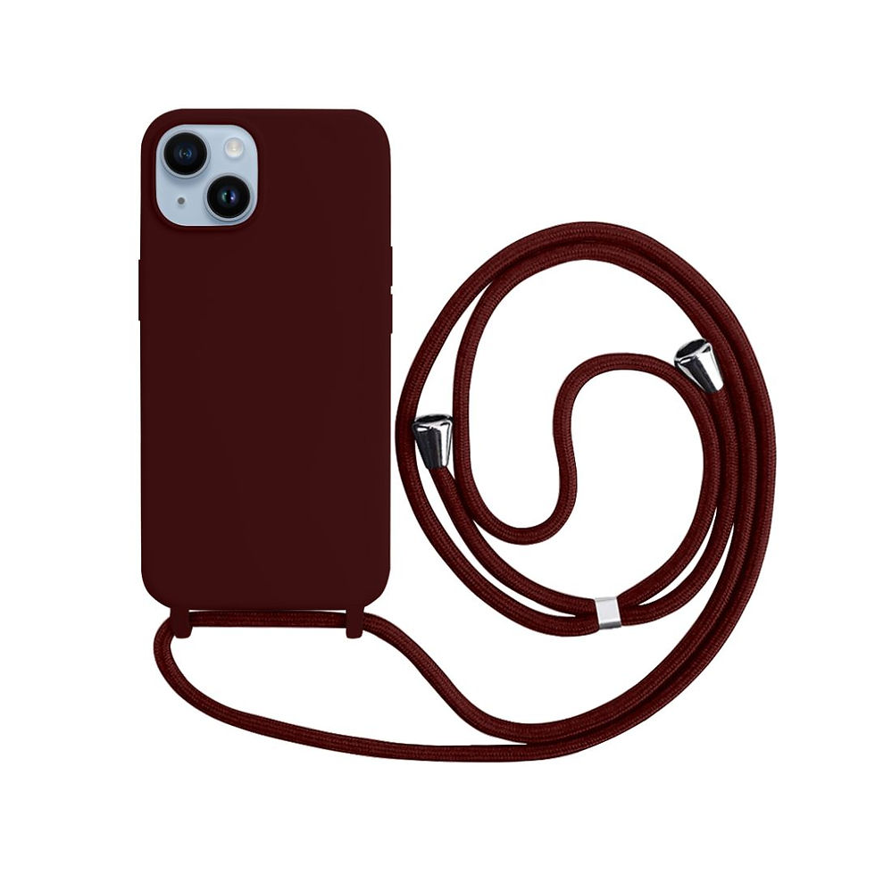 Miniatura: Capa com Alça para iPhone - Vermelho Dark Modelo do iPhone:17 Pro